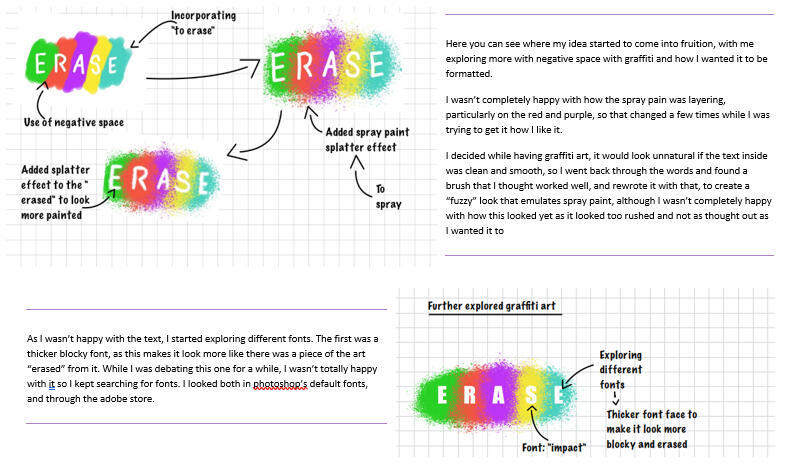 Further Exploring Ideas and fonts