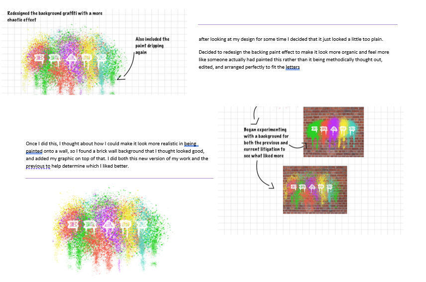 Redesigned my background art