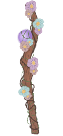 Adding vines and flowers